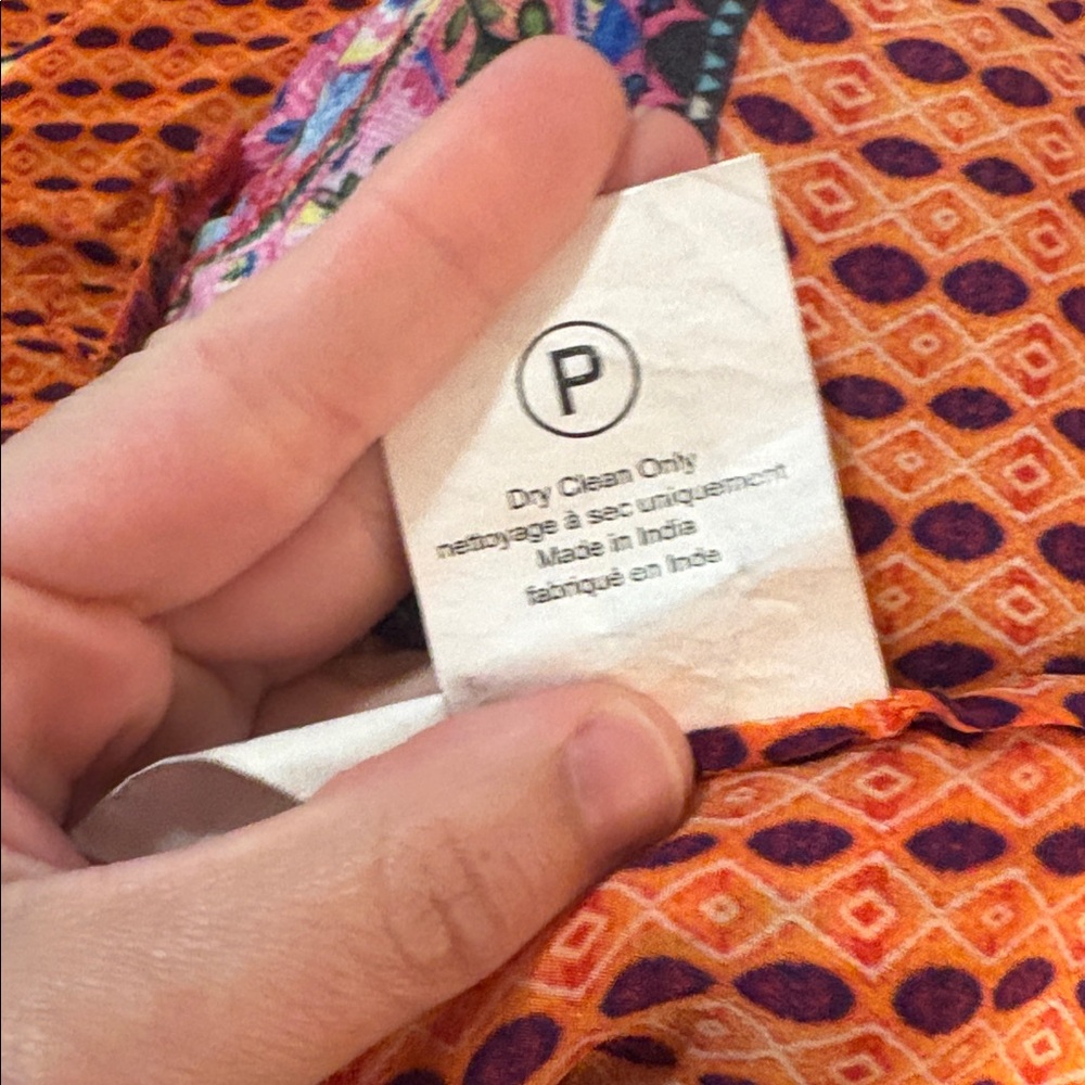 Bhanuni by Jyoti Emilia Beaded Peasant Blouse SZ M VGUC - Picture 10 of 10